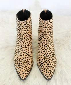 Sale Manhattan Leopard Booties