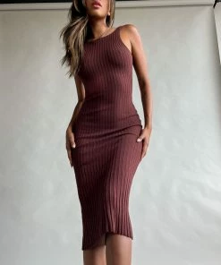 AT Hadassah Open Back Midi Dress Sale