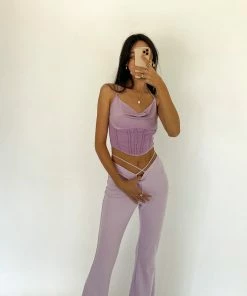 Native Daughters Natalia Mesh Bustier Crop Top Sale