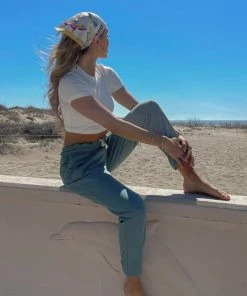 Sunday Skin Venice Ribbed Crop Tee Sale