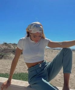 Sunday Skin Venice Ribbed Crop Tee Sale