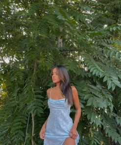 AT New Threads Orlando Cowl Maxi Dress