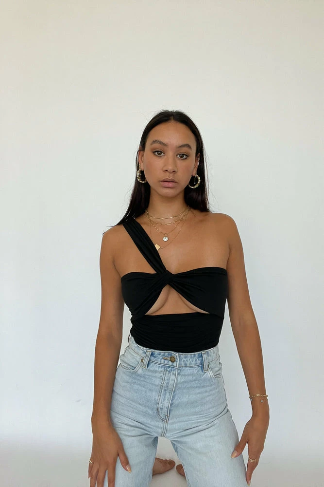 AT Angel One Shoulder Reversible Bodysuit