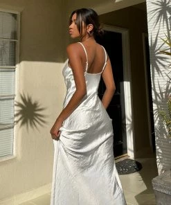 Sale Giselle Satin Maxi Dress