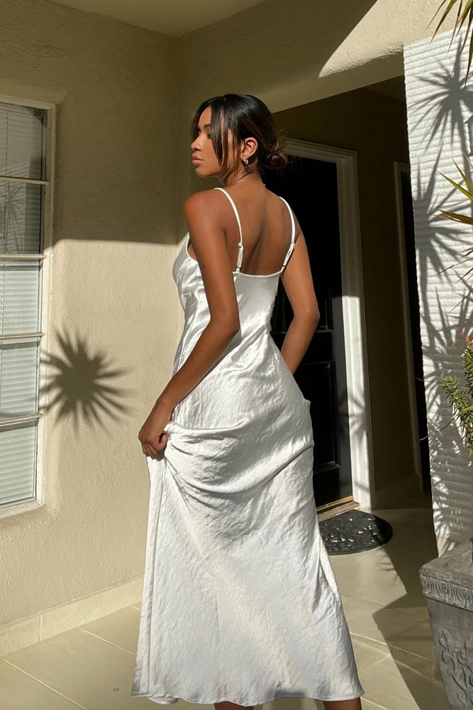 Sale Giselle Satin Maxi Dress