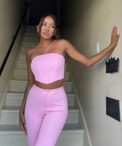 Native Daughters Reece Panel Flare Pant Set