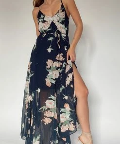 Native Daughters Adrianna Floral Maxi Dress