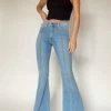 JBD Davis High Rise Panel Flare Jeans