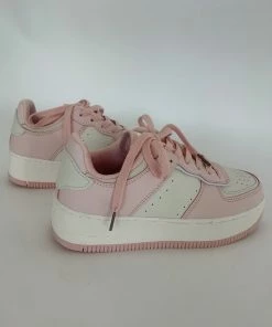 AT Paola Pastel Sneakers In Baby Pink New Threads
