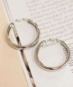 AT So Lovely Large Hoop Earrings