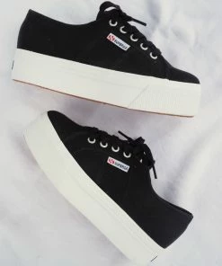 Superga ACOTW Linea Up And Down Sneakers In Black Sale