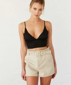 AT Miami Snakeskin Bralette Crop Top Sale