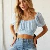 AT Freya Wrap Crop Top