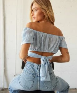 AT Freya Wrap Crop Top