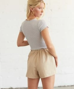 AT Sale Oh My Darlin Knit Crop Top