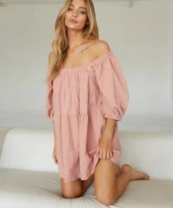 AT Clara Tiered Ruffle Mini Dress