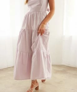 AT Elena Poplin Maxi Dress