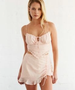 AT Sale Romee Printed Crop Tank