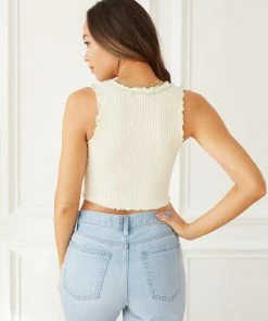 AT Sami Ruffle Crop Tank