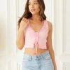 AT Sami Ruffle Crop Tank