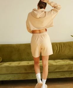 Sunday Skin Sale Boyfriend Bermuda Shorts In Tan