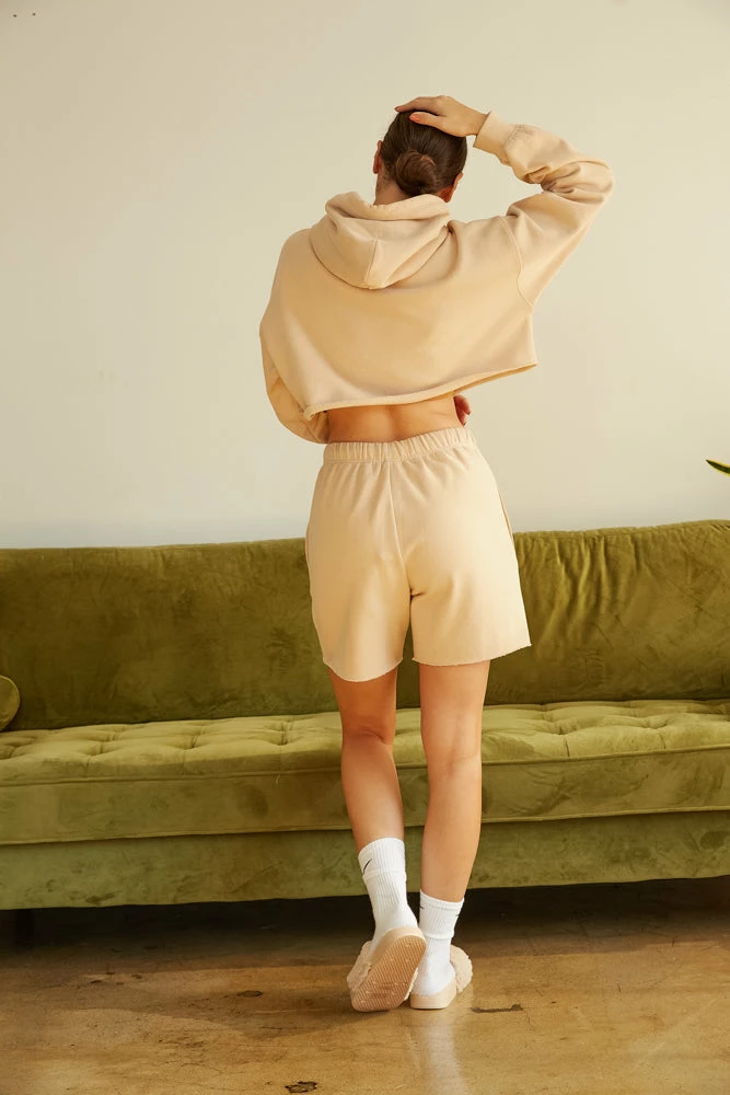 Sunday Skin Sale Boyfriend Bermuda Shorts In Tan