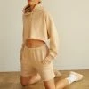 Sunday Skin Sale Boyfriend Bermuda Shorts In Tan
