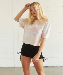 AT Rebecca Tie Dye Crop Tee Sale