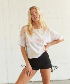 AT Rebecca Tie Dye Crop Tee Sale