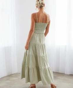 AT Sandra Striped Maxi Dress Sale