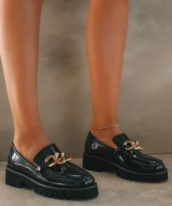 Billini New Threads Xali Black Semi Patent