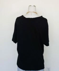 Vintage Back In Black Band Tee