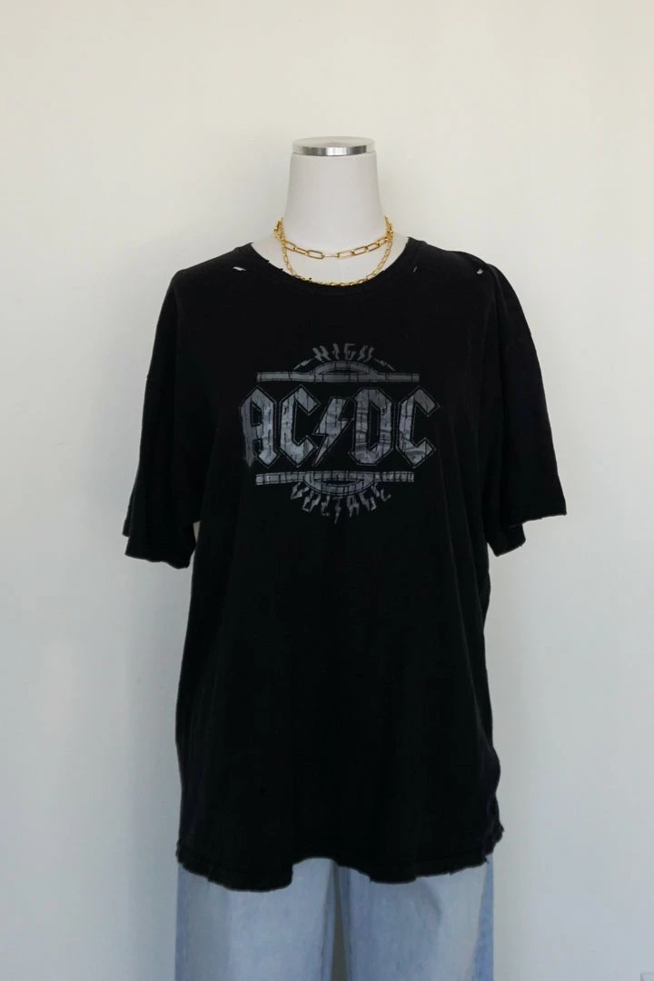 Vintage ACDC Voltage Tee