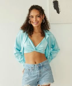 Island Satin Shirt Set New Threads