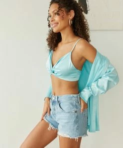 Island Satin Shirt Set New Threads