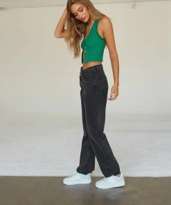 AT Jenner Asymmetric Straight Jeans Sale