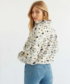 Sale Thalia Sherpa Half Zip Sweater