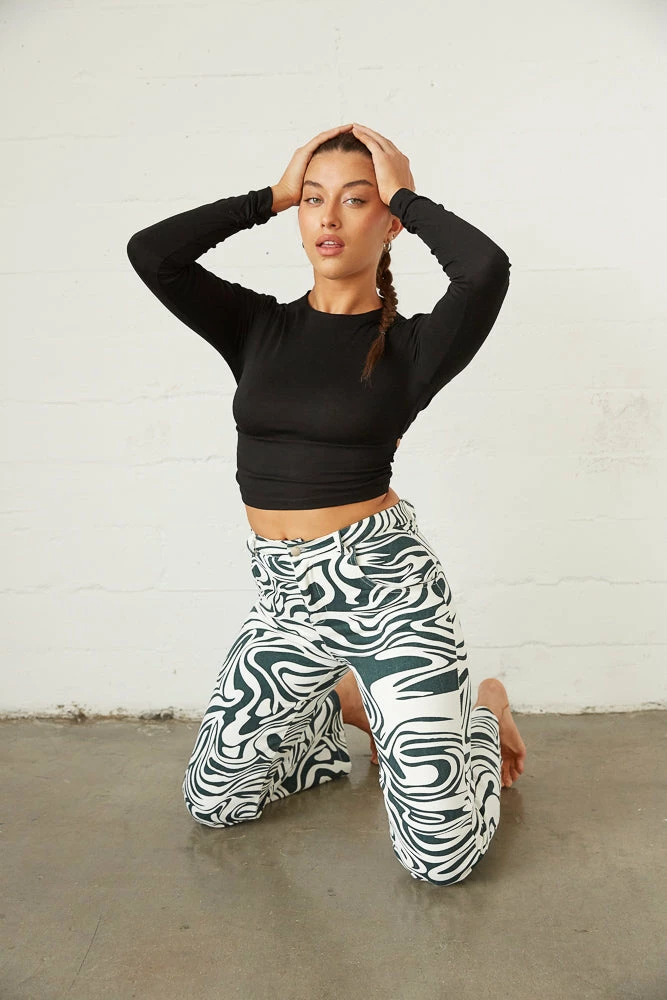 AT Queens Tie Back Crop Top Sale