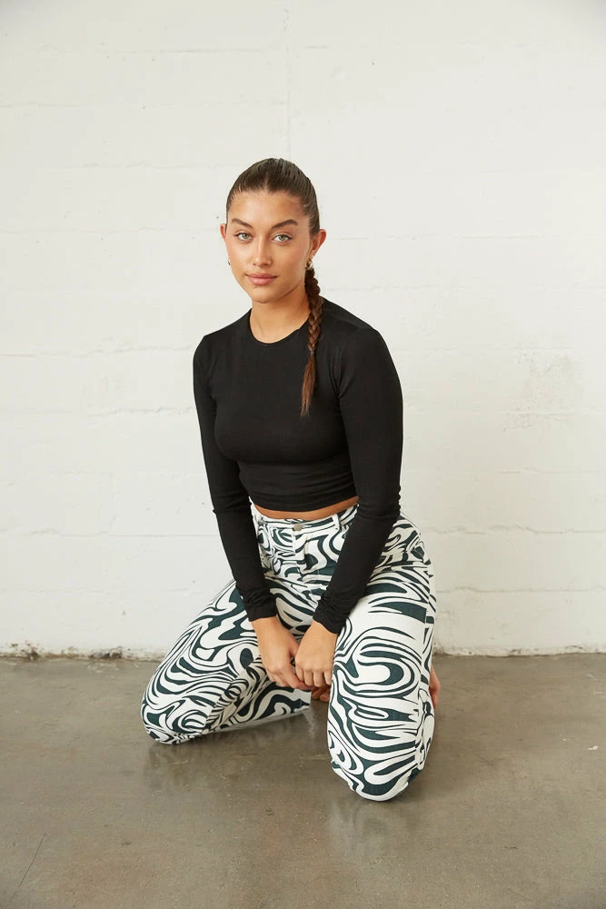 AT Queens Tie Back Crop Top Sale