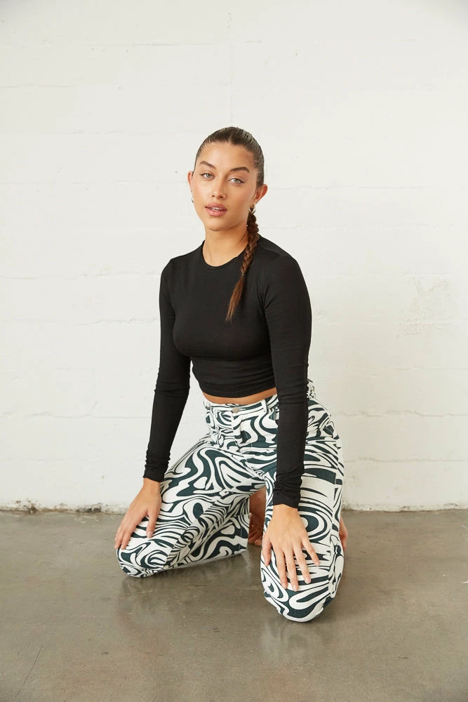 AT Queens Tie Back Crop Top Sale