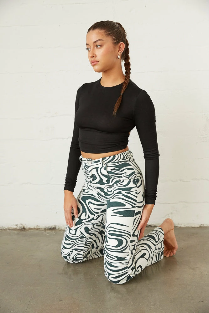 AT Queens Tie Back Crop Top Sale