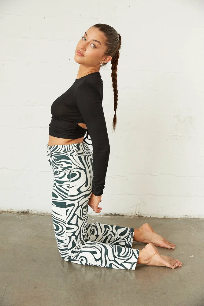 AT Queens Tie Back Crop Top Sale