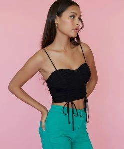 AT Sale Peggy Cinched Crop Top