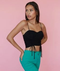 AT Sale Peggy Cinched Crop Top