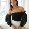 AT Duchess Off Shoulder Bodysuit