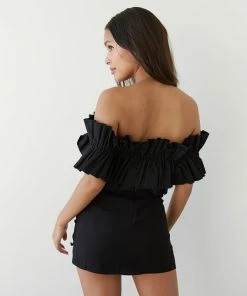 AT Moonlight Ruffle Crop Top New Threads