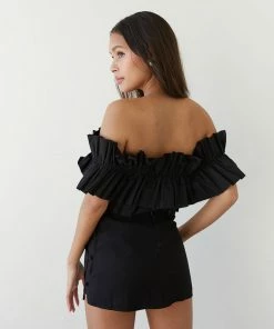 AT Moonlight Ruffle Crop Top New Threads
