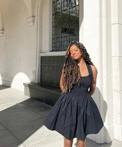 AT Flora Linen Mini Dress New Threads