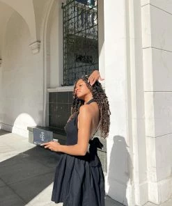 AT Flora Linen Mini Dress New Threads