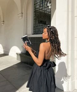 AT Flora Linen Mini Dress New Threads